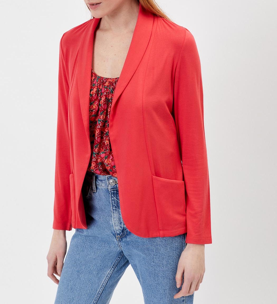 Veste imprimée souple ajustée Ecovero CATLINE