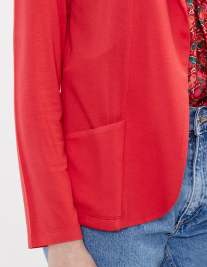 Veste imprimée souple ajustée Ecovero CATLINE