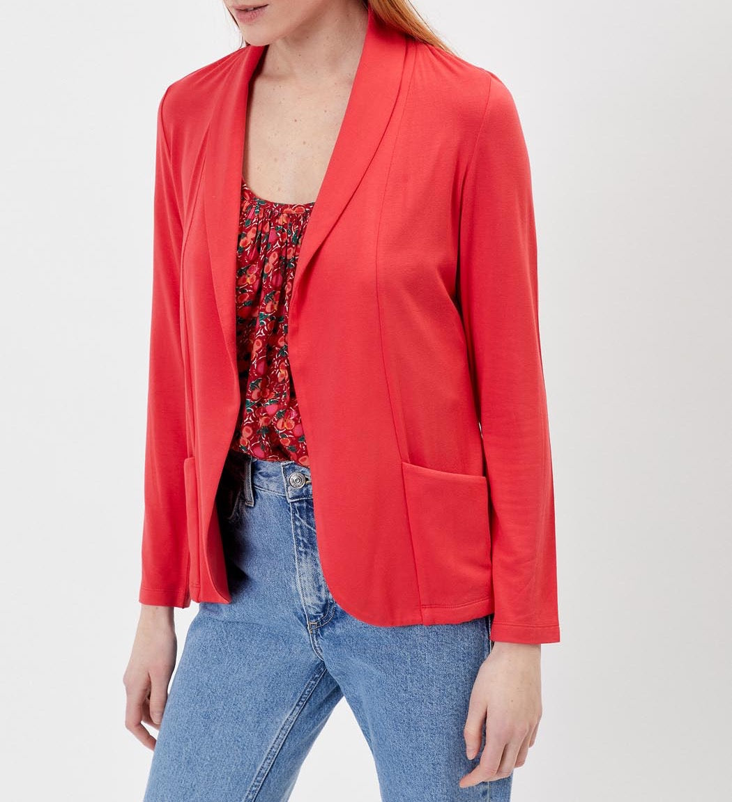 Veste imprimée souple ajustée Ecovero CATLINE