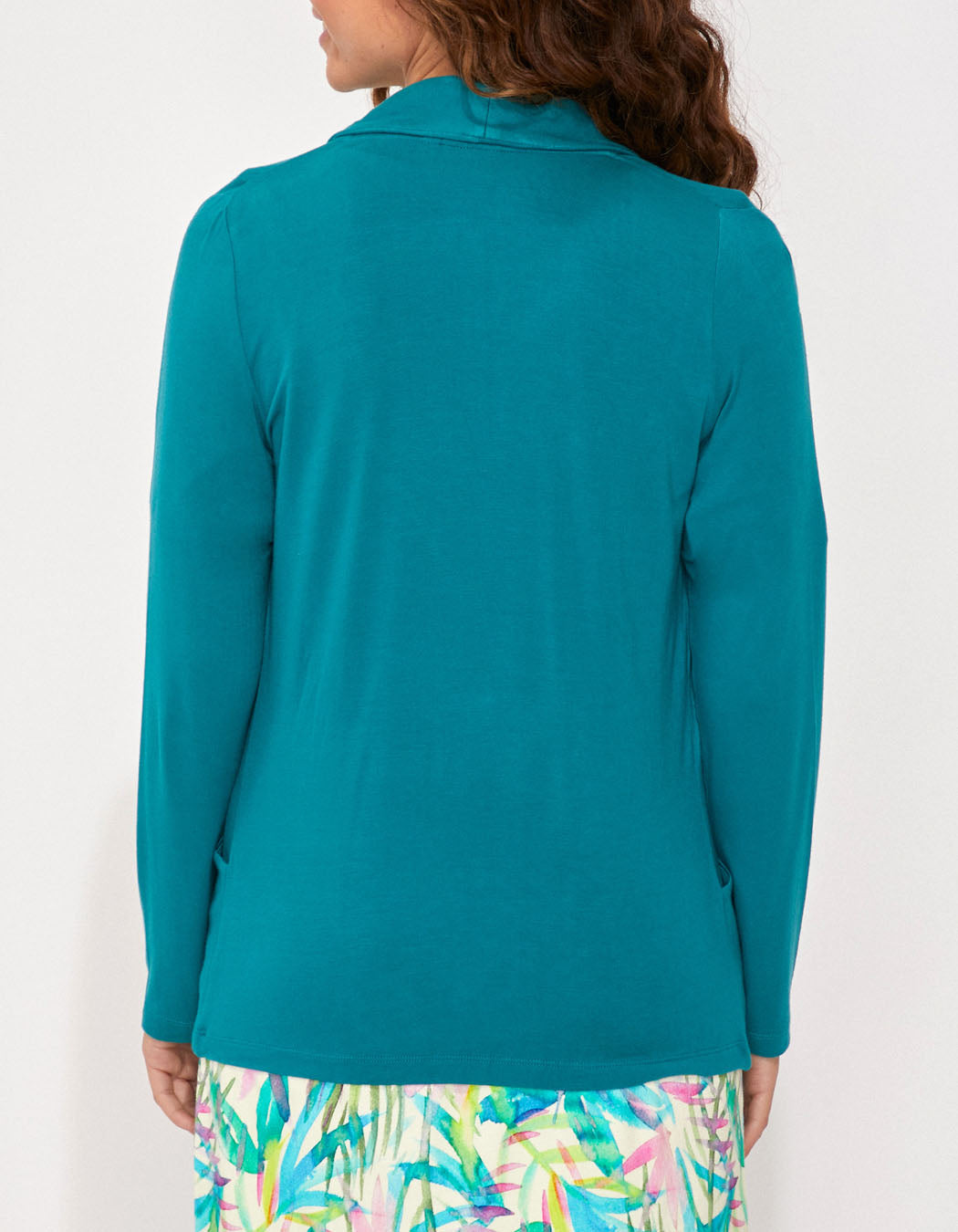 Veste imprimée souple ajustée Ecovero CATLINE