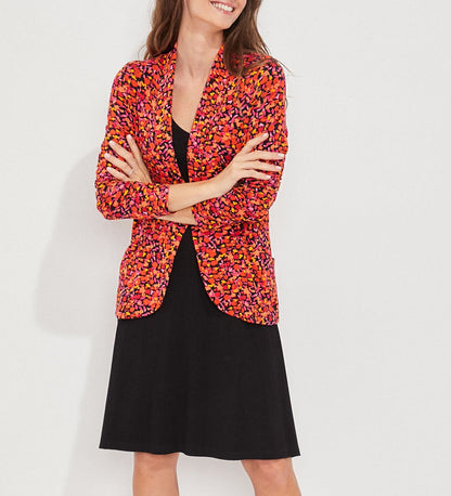 Veste imprimée souple ajustée Ecovero CATLINE