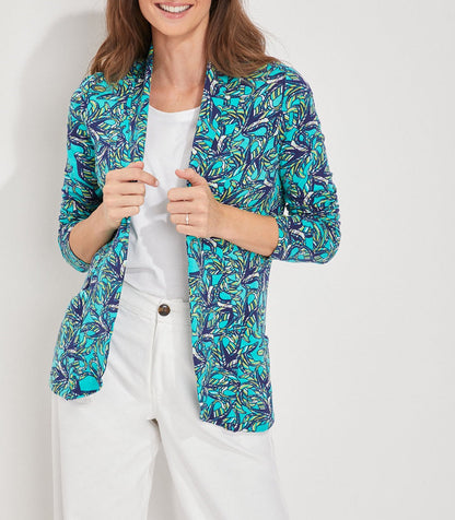 Veste imprimée souple ajustée Ecovero CATLINE