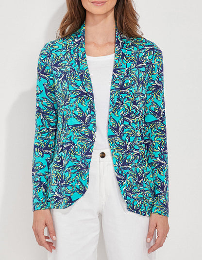 Veste imprimée souple ajustée Ecovero CATLINE