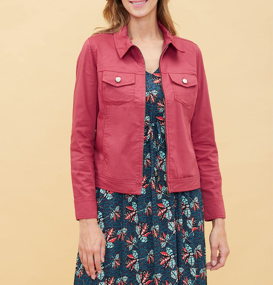 Veste femme courte coton Holgat