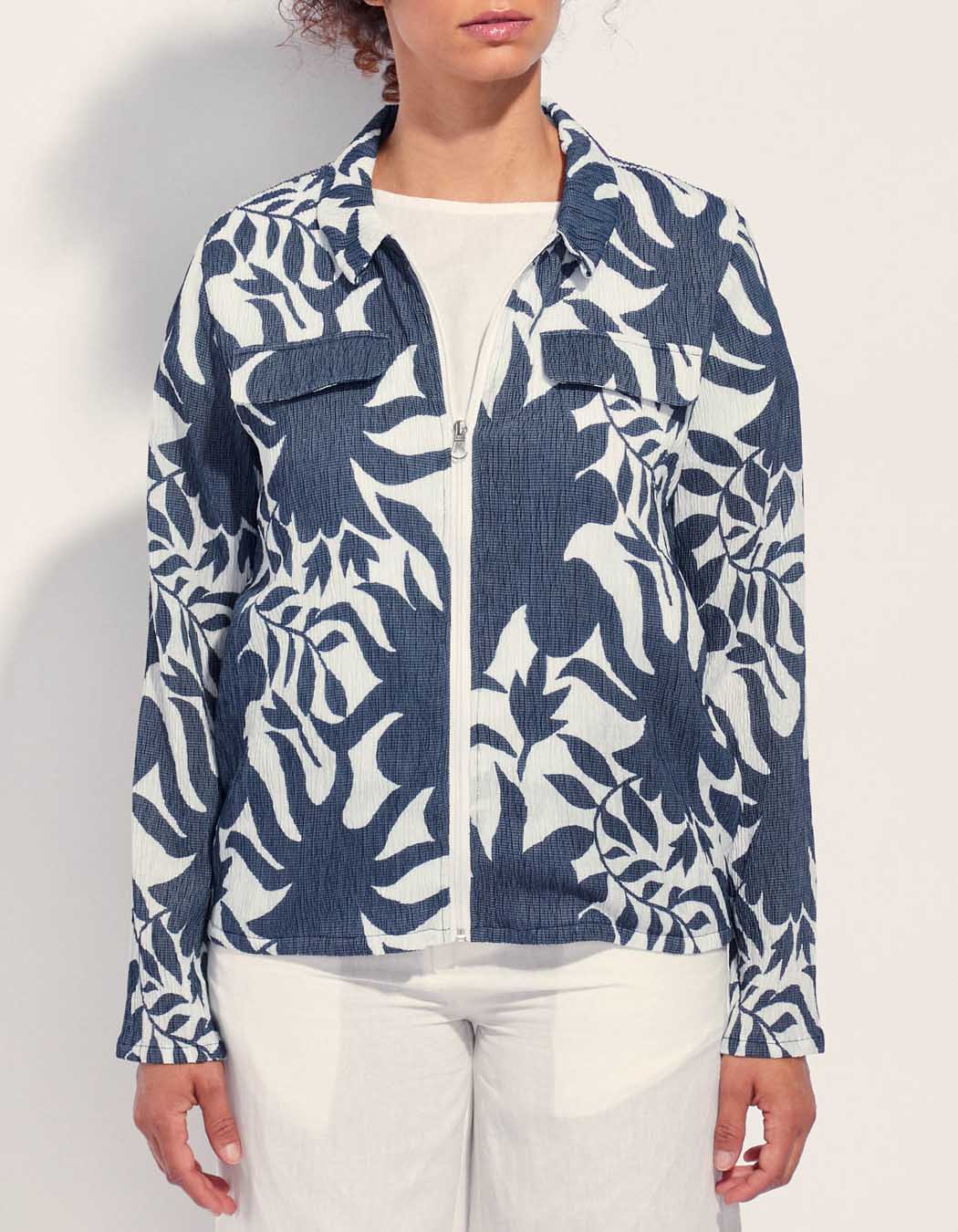Veste droite zippée JHAROSS