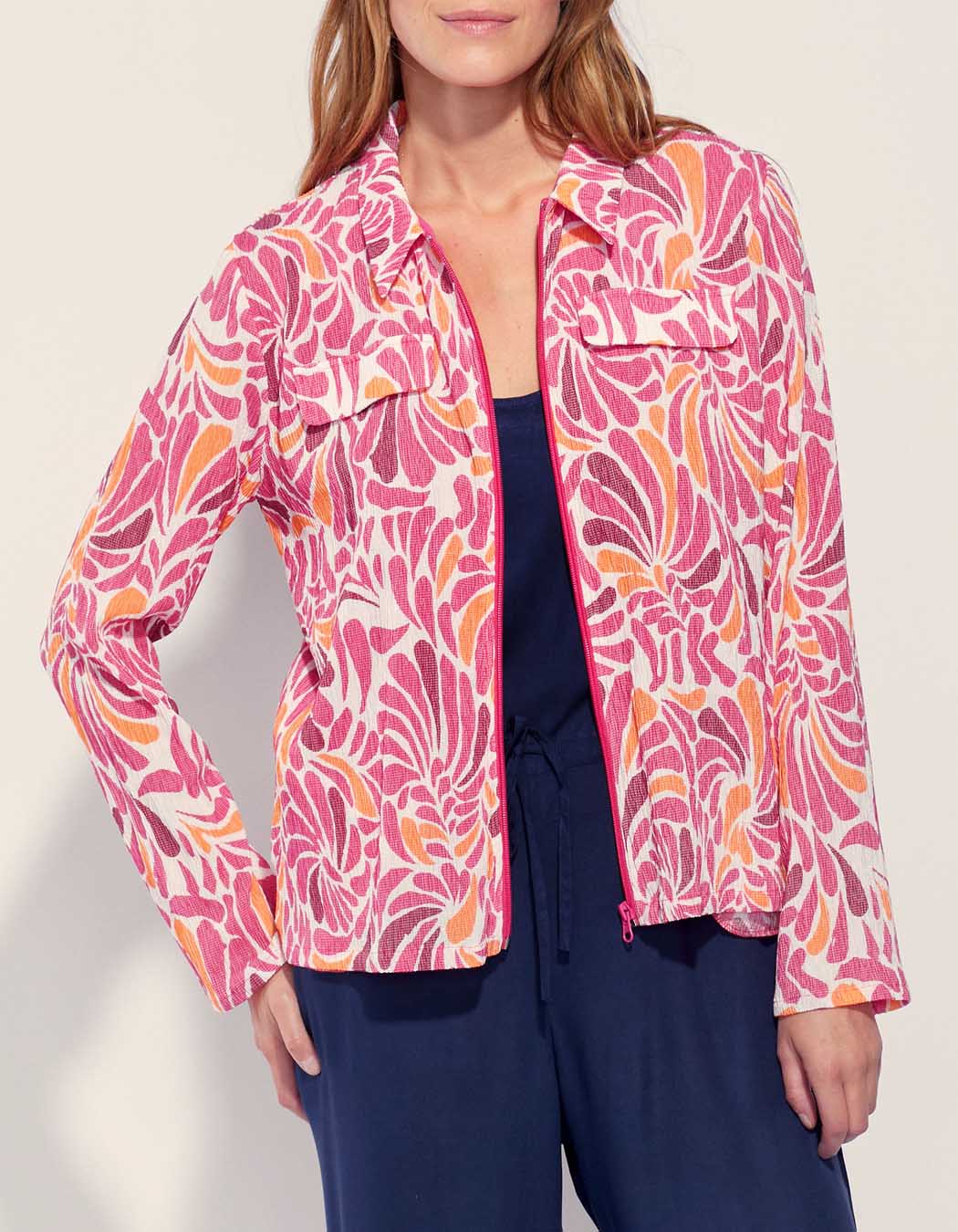 Veste droite zippée JHAROSS