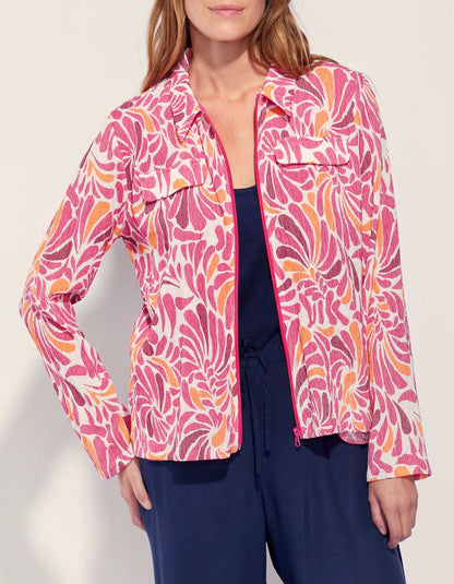 Veste droite zippée JHAROSS