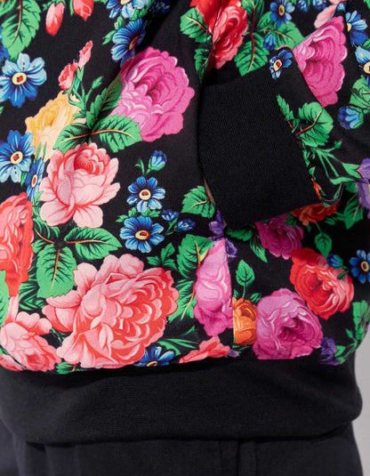 Veste teddy imprimée zippée ONEIDA