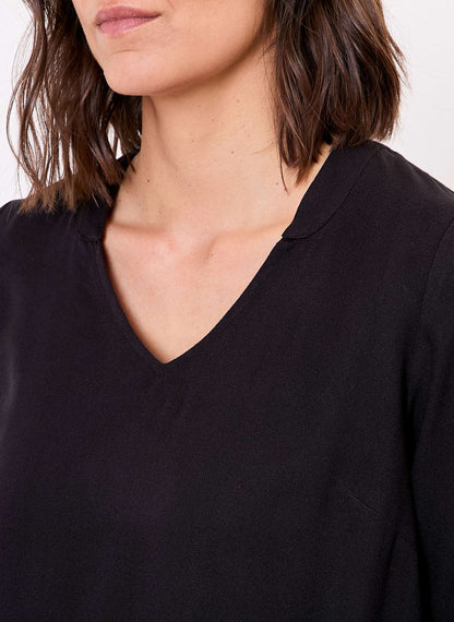 Robe fluide ample doublée GALATEE