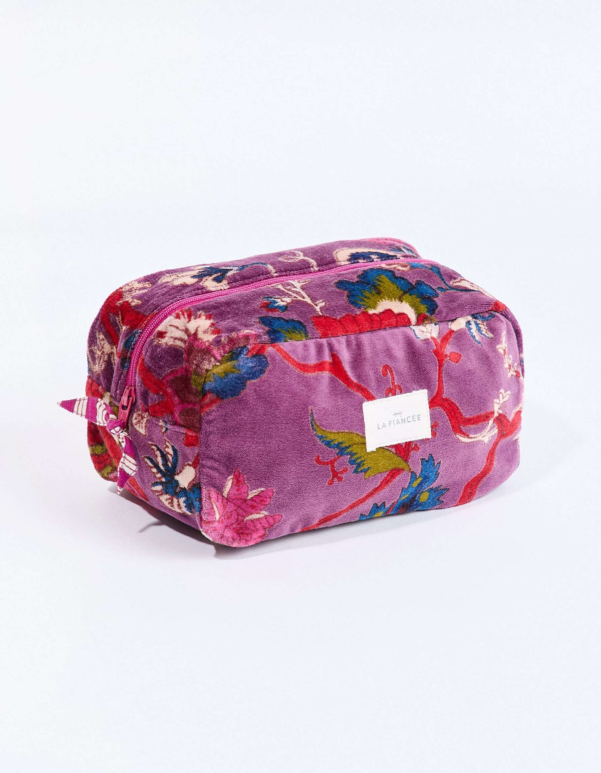Petite pochette en velours MALI