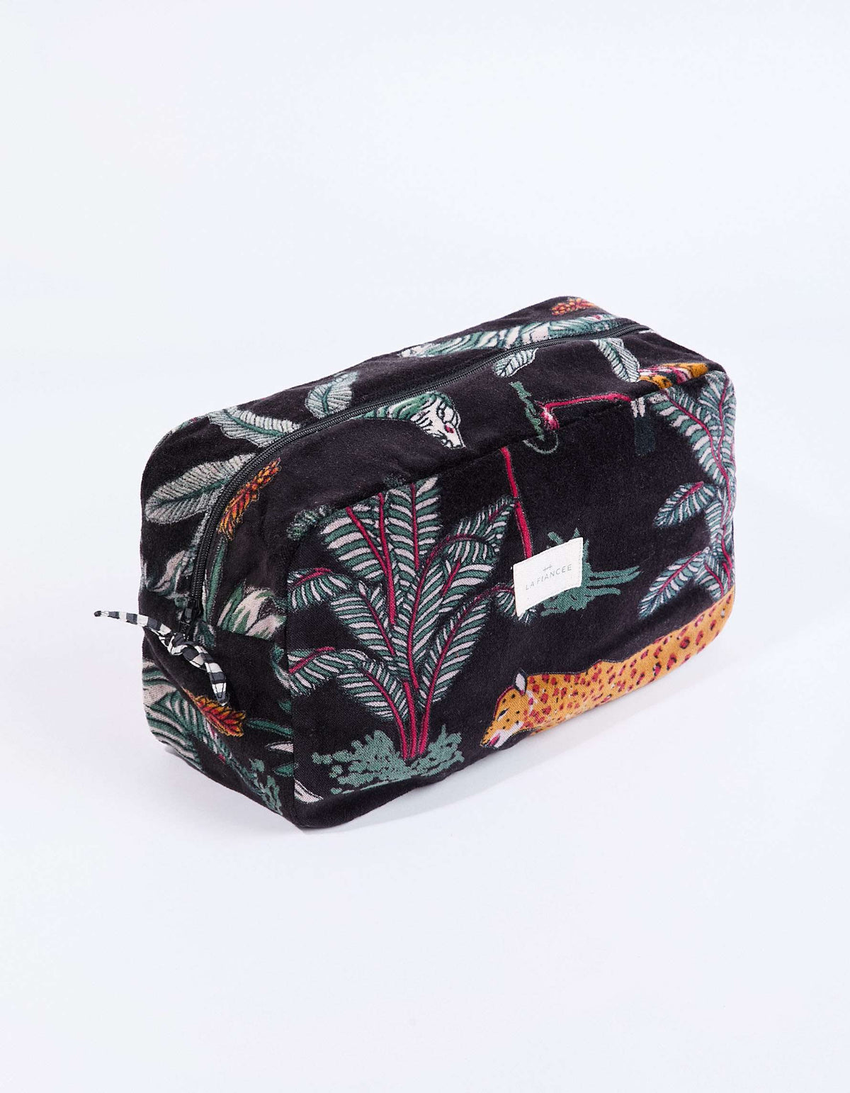 Grande pochette en velours KARUNI