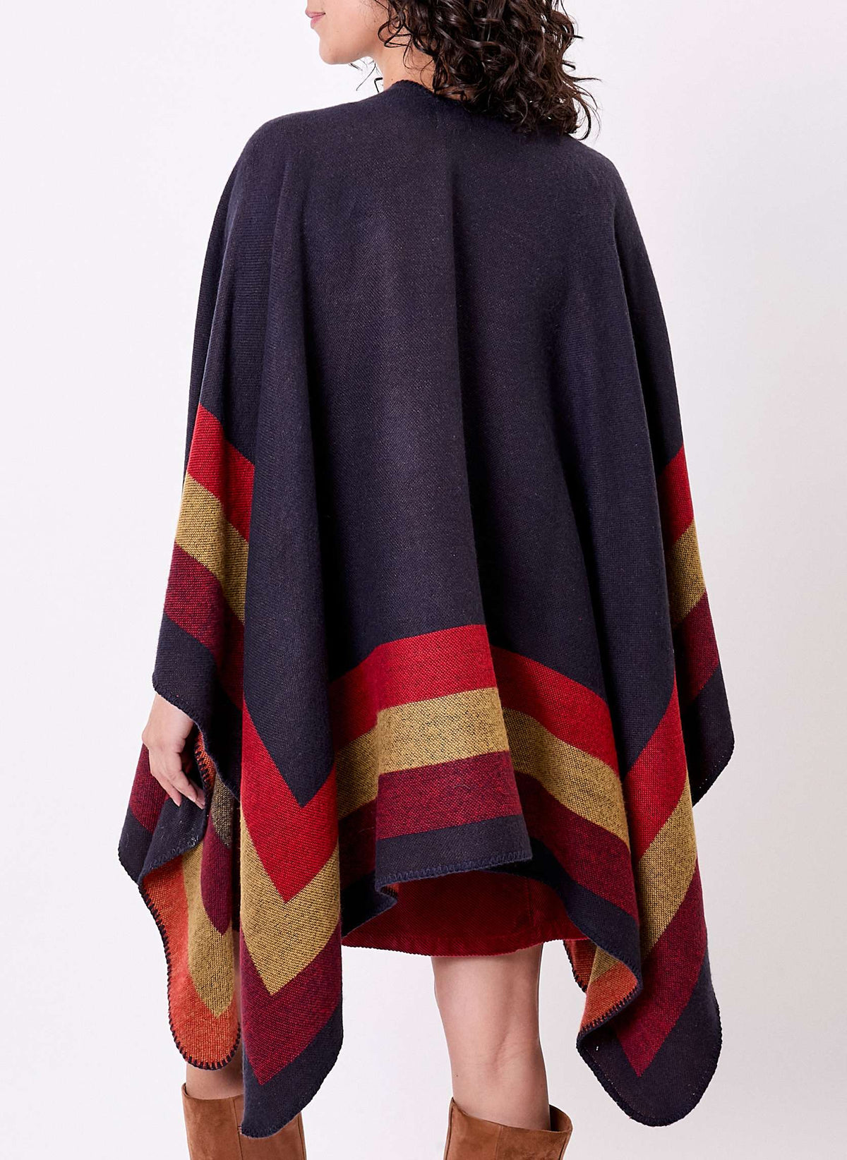Poncho imprimé réversible  WALDO