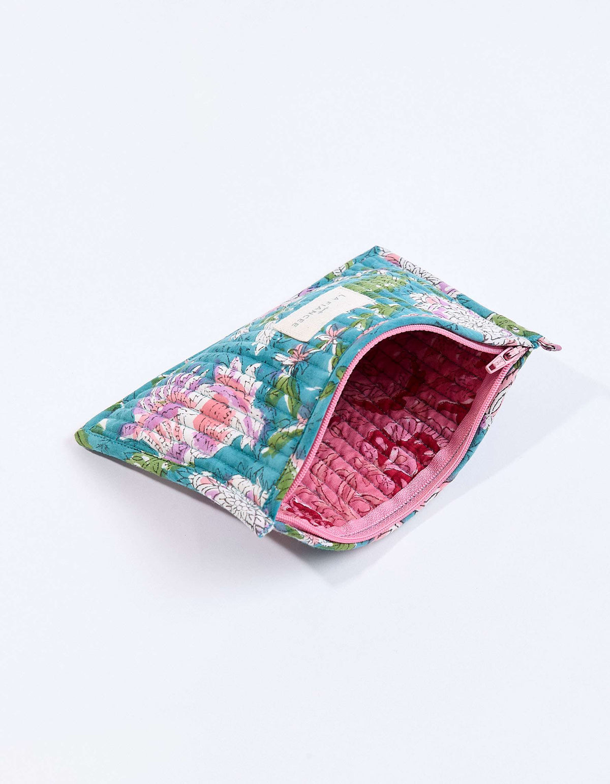 Petite pochette matelassée coton LISETTE