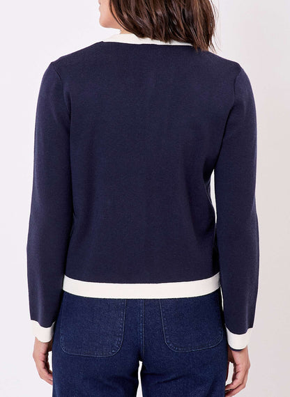 Veste gilet maille compacte ADONIE