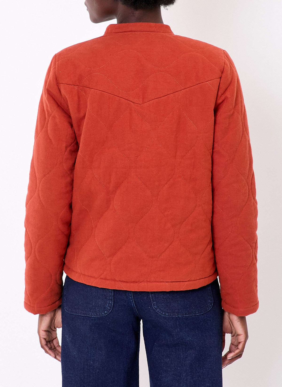 Veste matelassée flanelle coton bio OLAFI