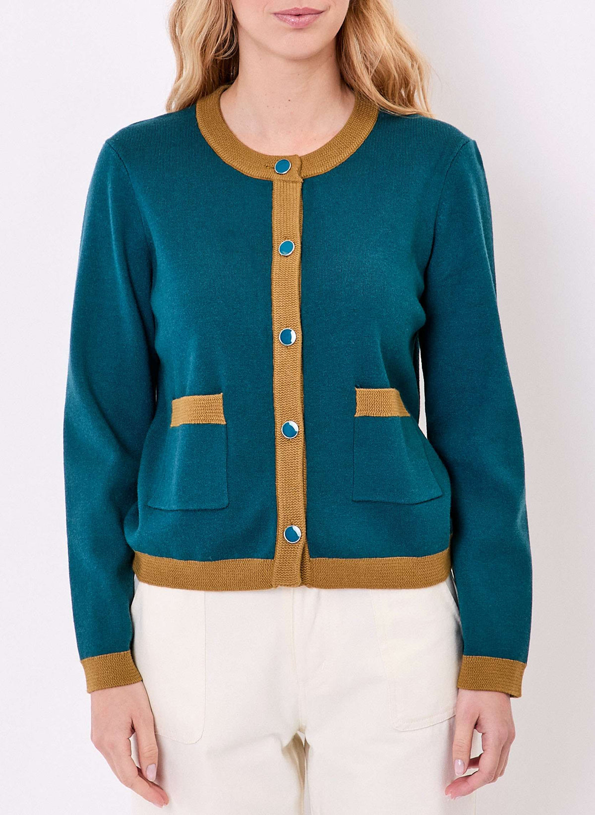 Veste gilet maille compacte ADONIE