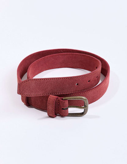 Ceinture cuir Suede MAZI