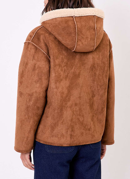 Manteau suède réversible SADAR