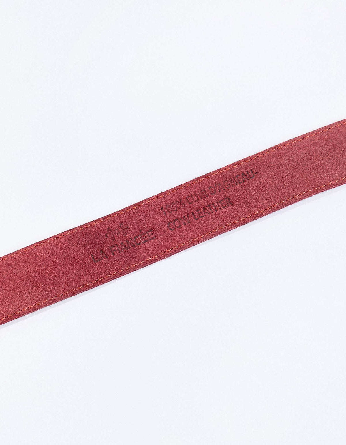Ceinture cuir Suede MAZI