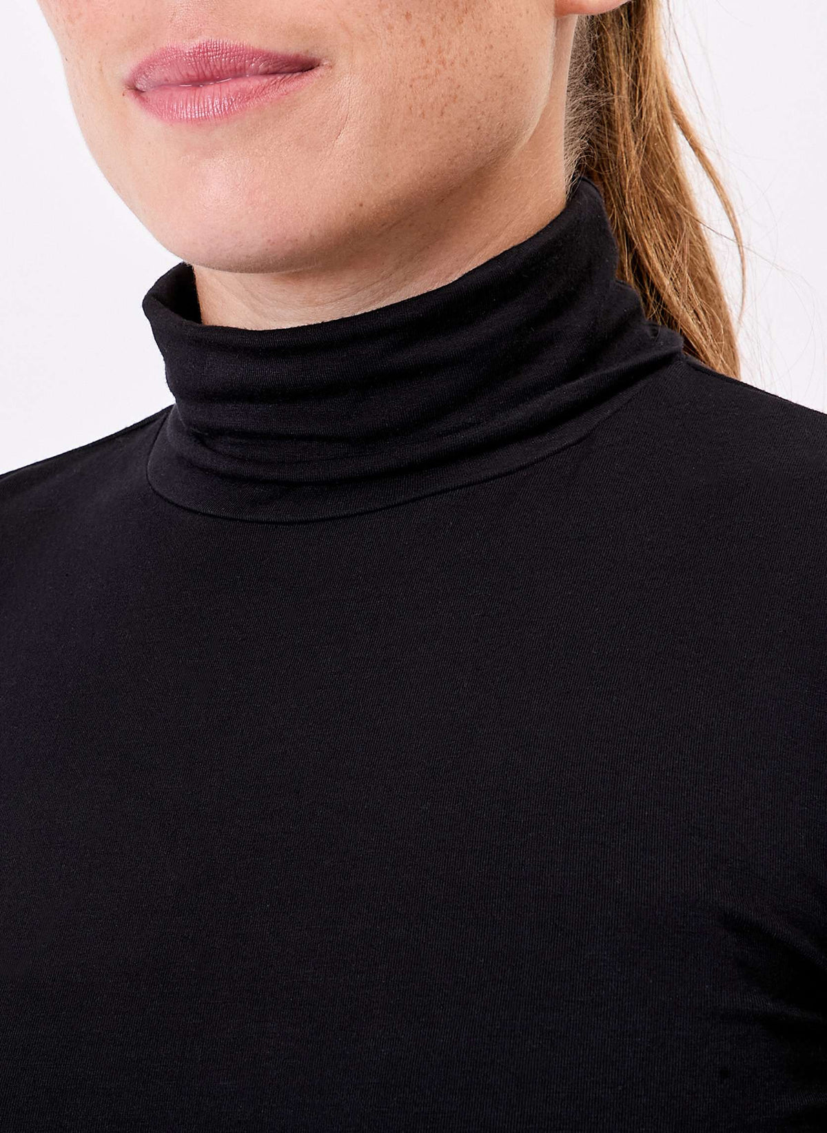 T-shirt col roulé fluide ARON