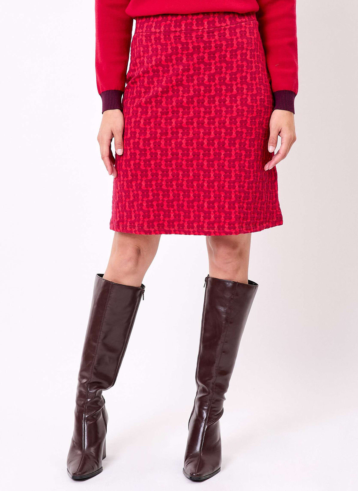 Jupe maille courte bio OLI
