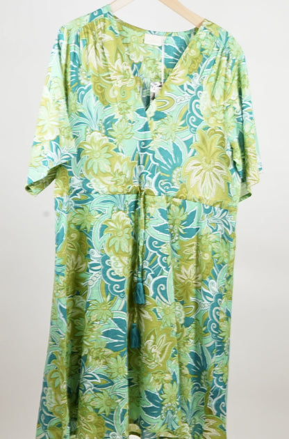 Robe coton bio évasée ZAINA