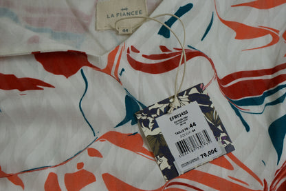 Robe courte doublée imprimée YASA