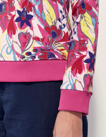 Sweat coton imprimé TINGRINE