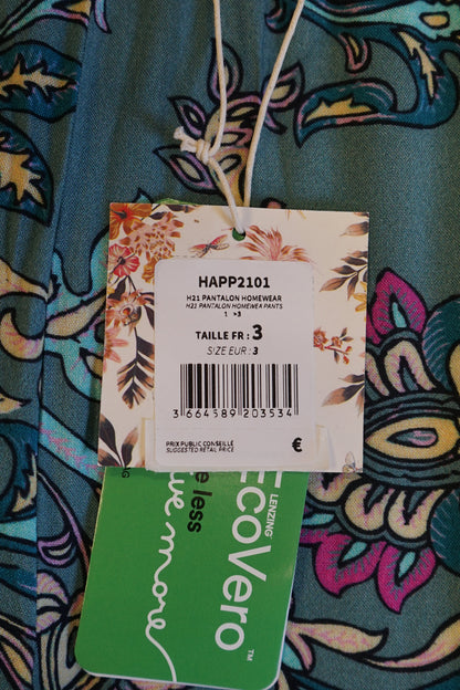 Pantalon de pyjama imprimé fluide