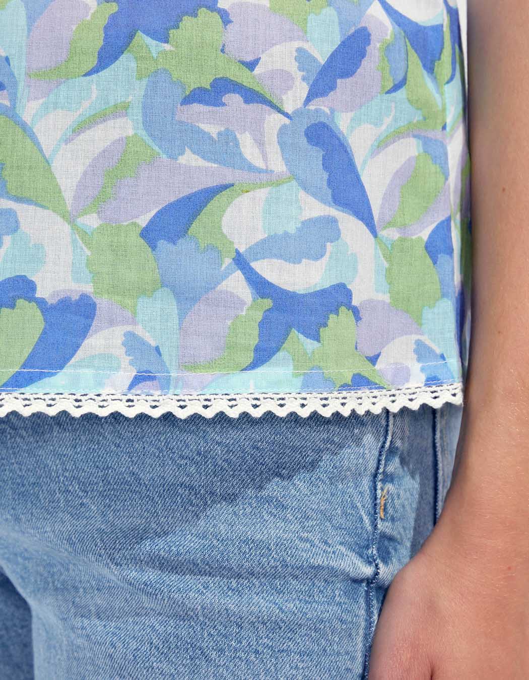 Débardeur voile de coton bio IBADA