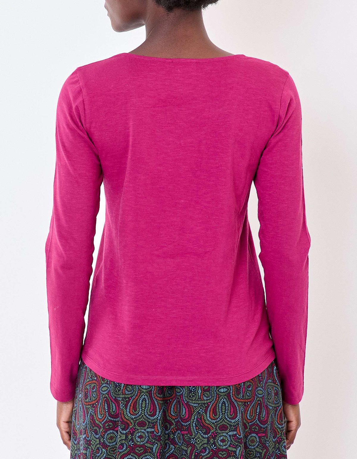 T-shirt col V coton bio VANPUR