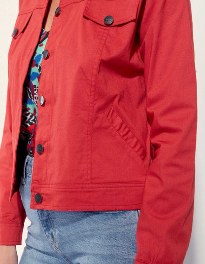 Veste coton esprit blouson ARACELY