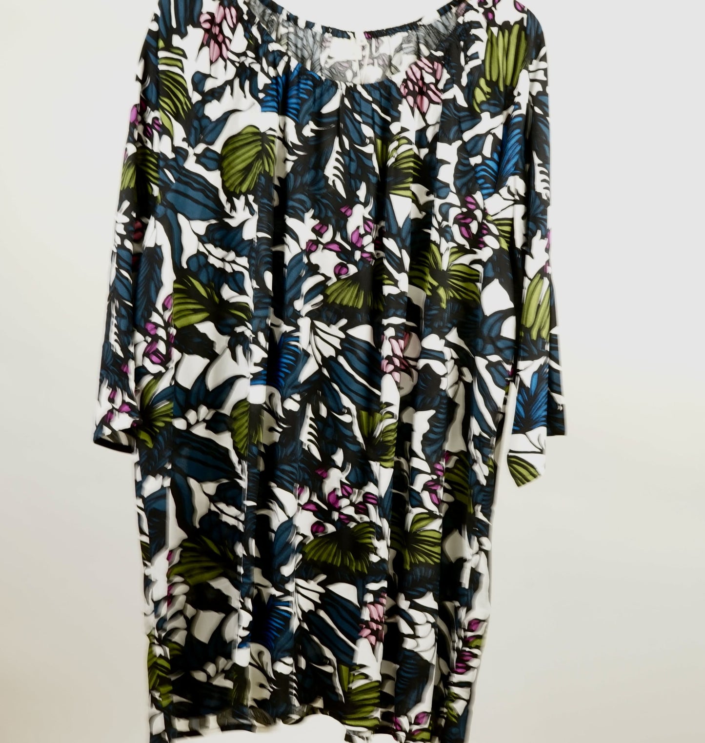 Tunique ample fluide imprimée ZOHA