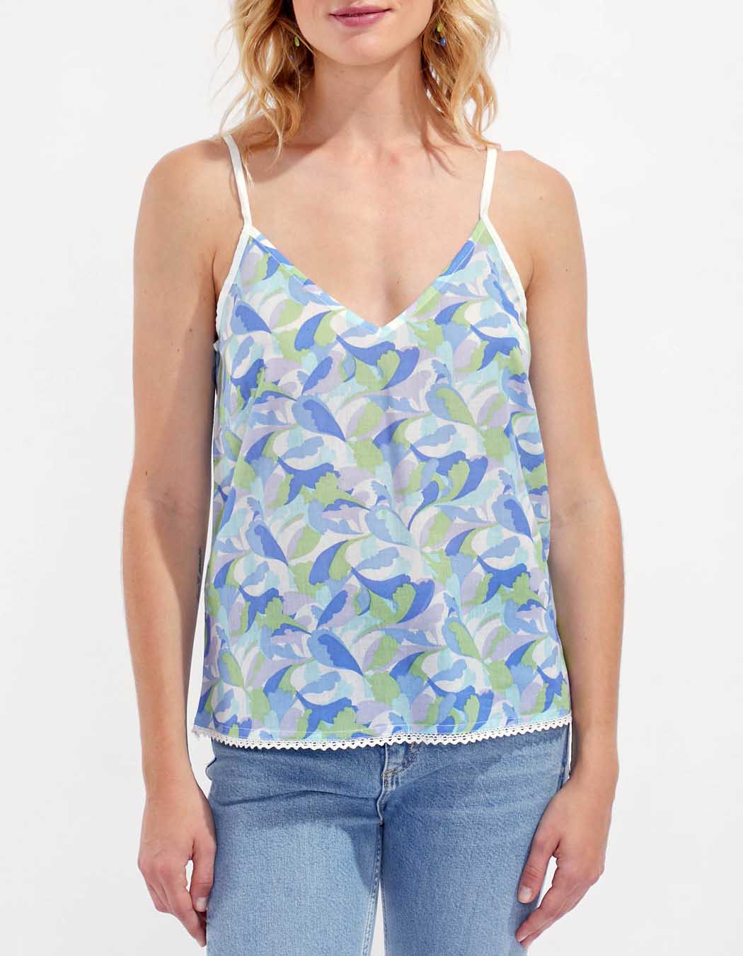 Débardeur voile de coton bio IBADA