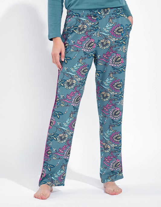 Pantalon de pyjama imprimé fluide
