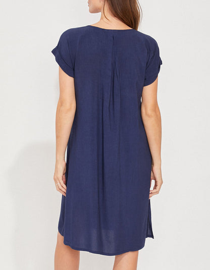 Robe évasée fluide ecovero TATOUINE