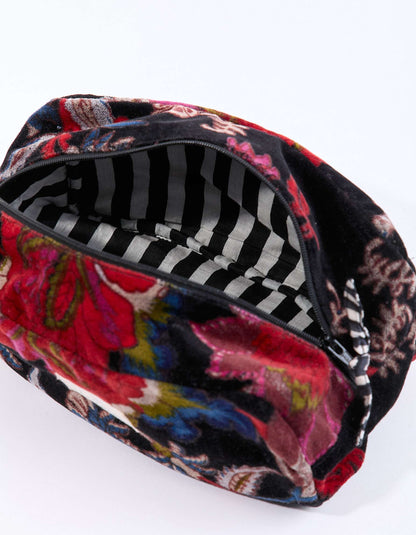 Petite pochette en velours MALI