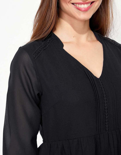 Robe ample dentelle DOKO