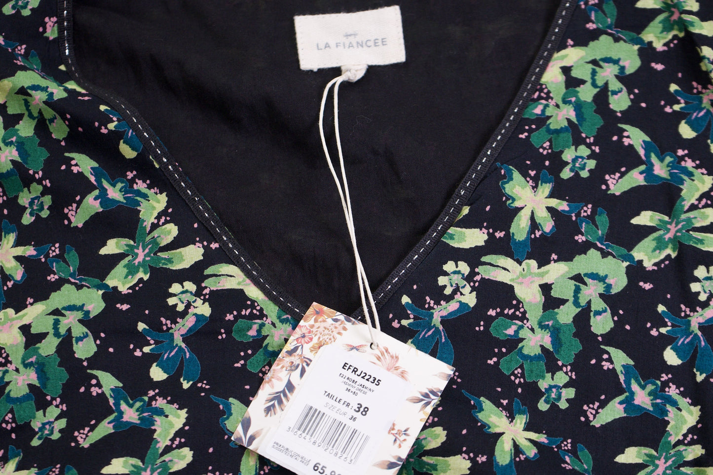 Robe imprimée coton bio JASMINY