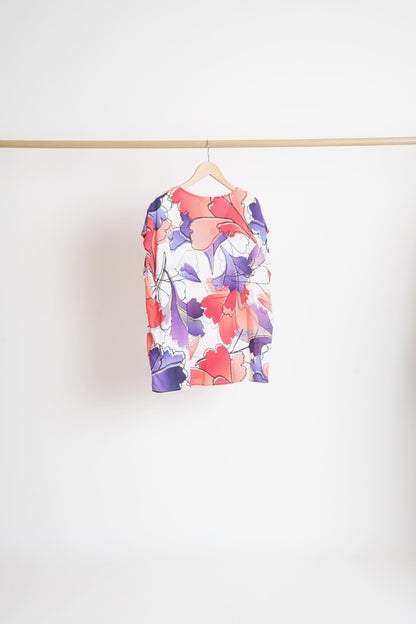 Blouse sans manches imprimée HENA