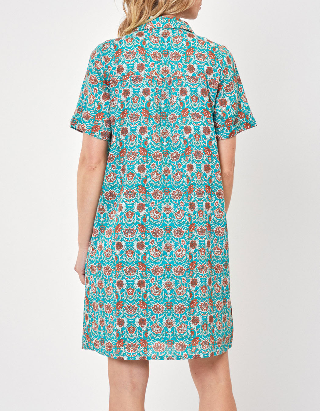 Robe chemisier crêpe de coton bio GAYANI