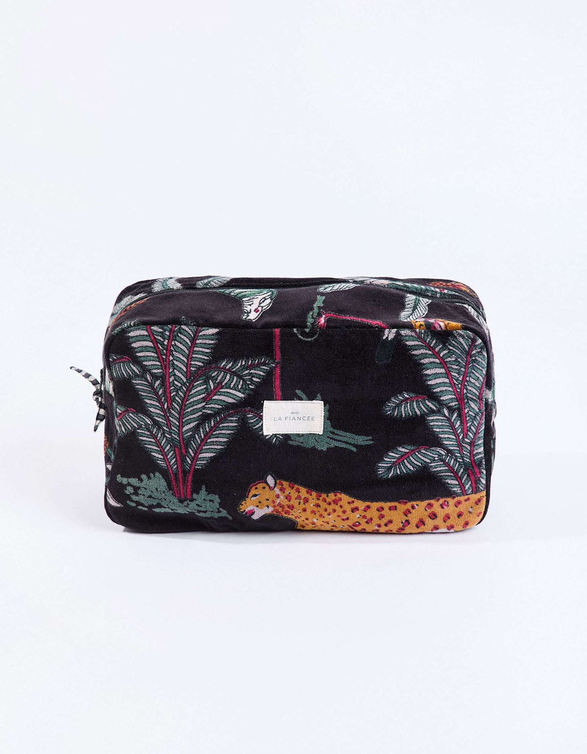 Grande pochette en velours KARUNI
