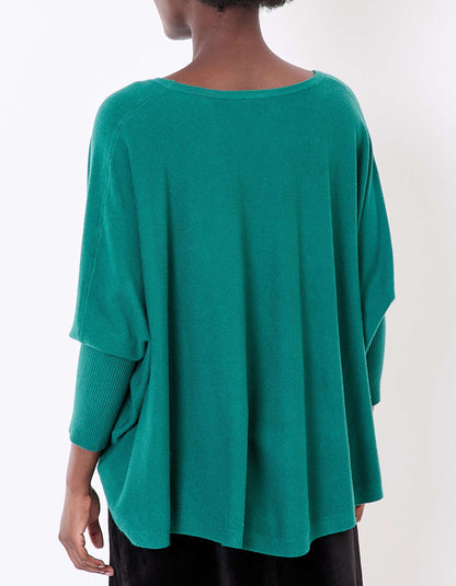 Pull oversize maille col V LANA