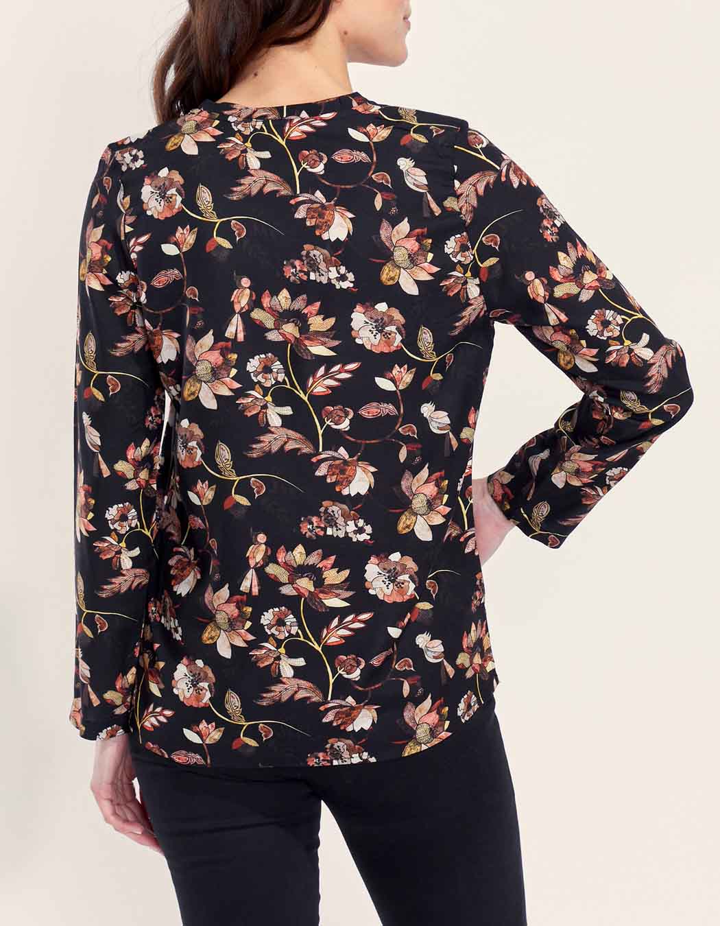 Blouse fluide evasée Ecovero AWARANE