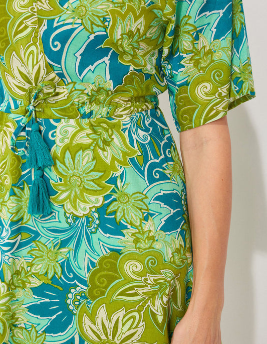 Robe coton bio évasée ZAINA