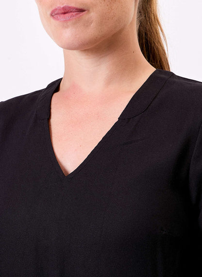 Blouse fluide col V GARYLY