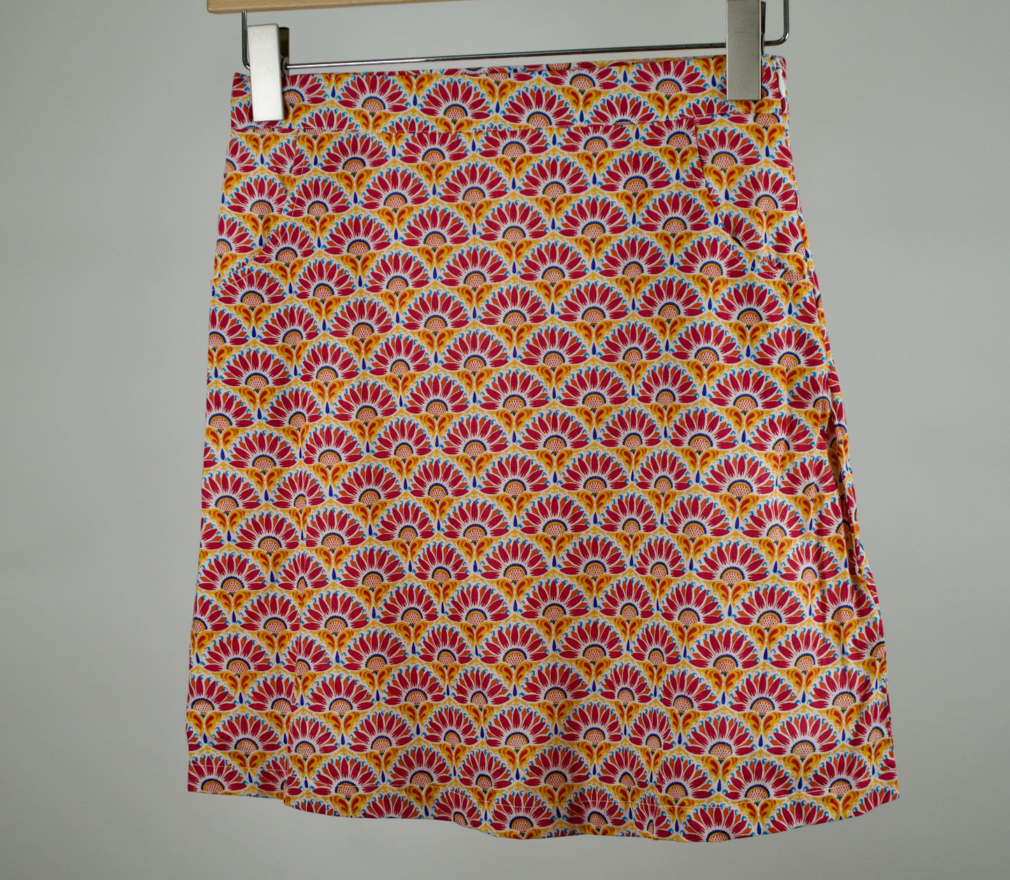 Jupe imprimée coton bio doublée FRIDA