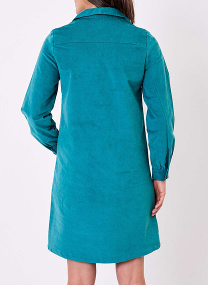 Robe droite velours côtelé bio PASSO