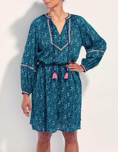 Robe ample imprimée coton bio ELUZAI