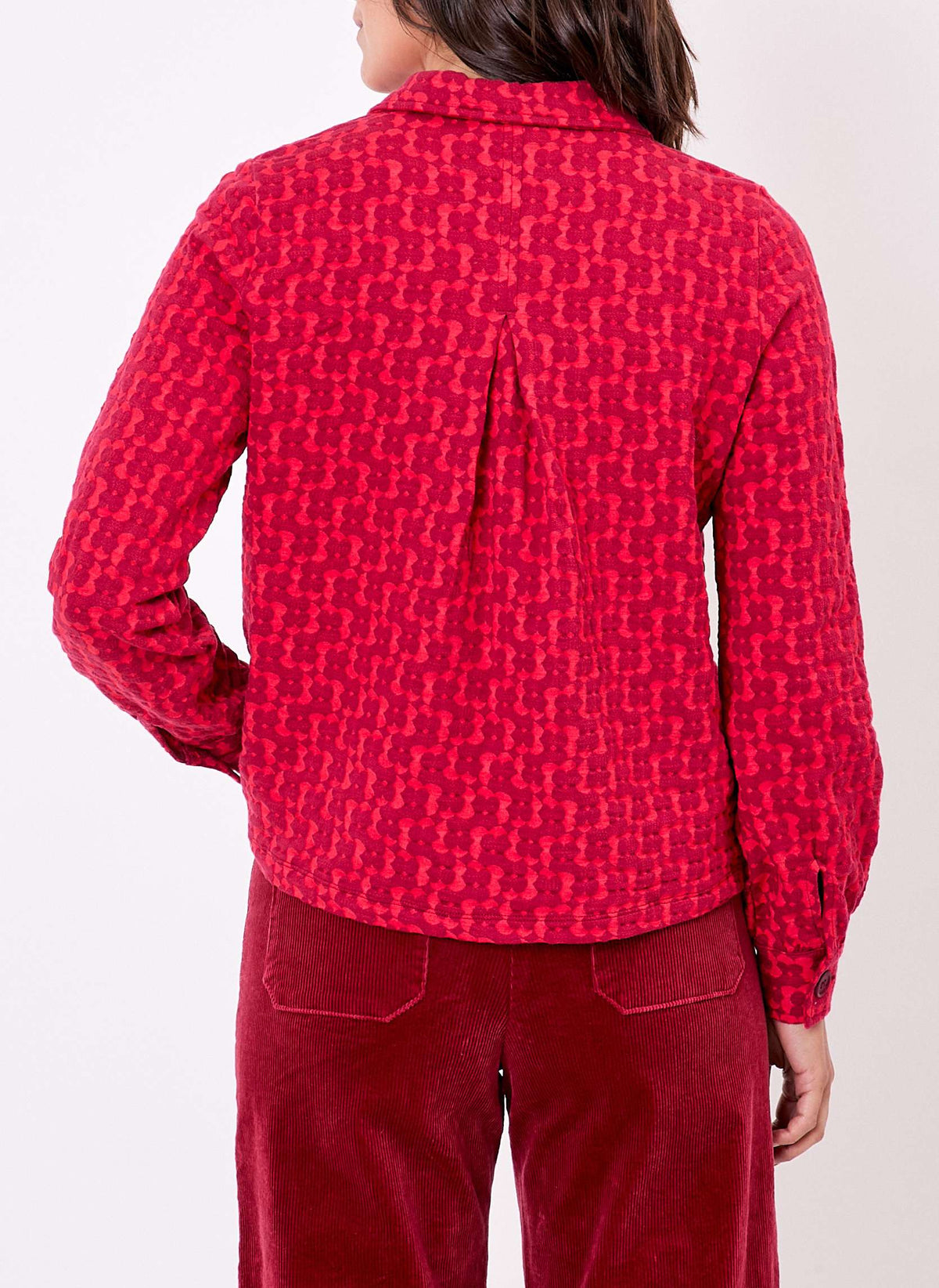 Veste maille jacquard bio SUMALI